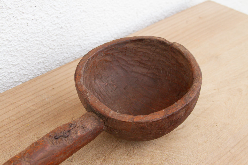 Large Rustic Culinary Wood Spoon