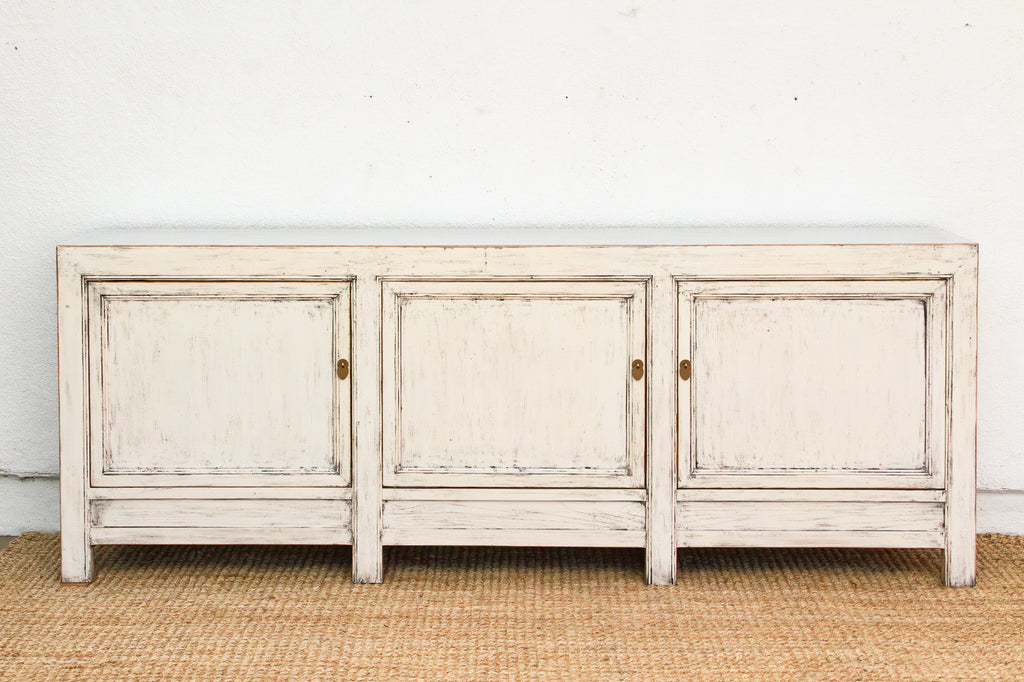 Refined Extra Long Painted Sideboard