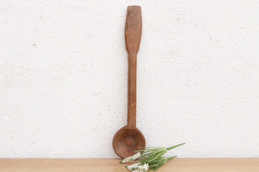 Hand-hewn Farmhouse Kitchen Spoon
