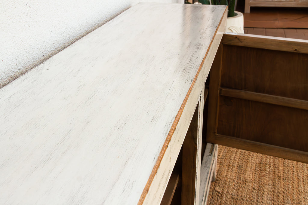 Refined Extra Long Painted Sideboard