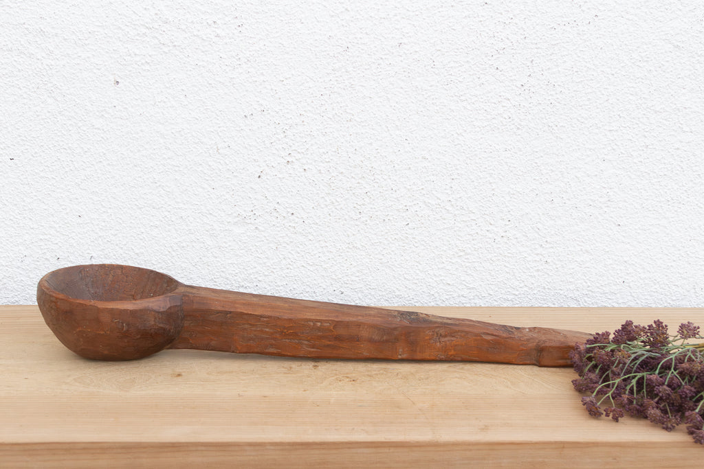 Antique Primitive Handle Ladle