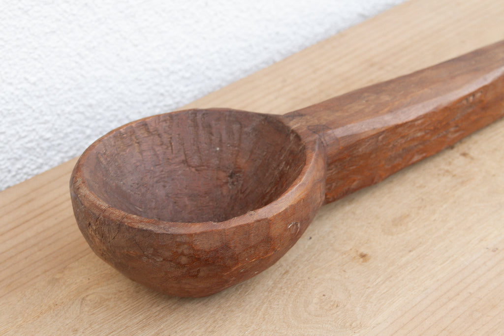 Antique Primitive Handle Ladle