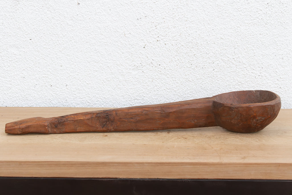 Antique Primitive Handle Ladle