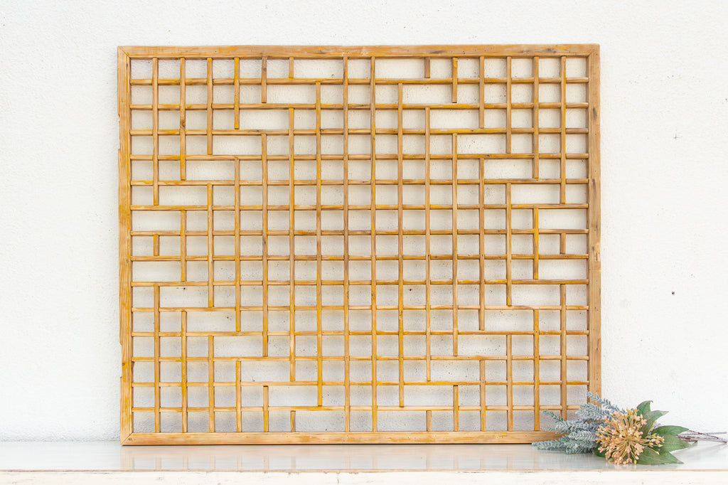 Qing Dynasty Openwork Lattice Window