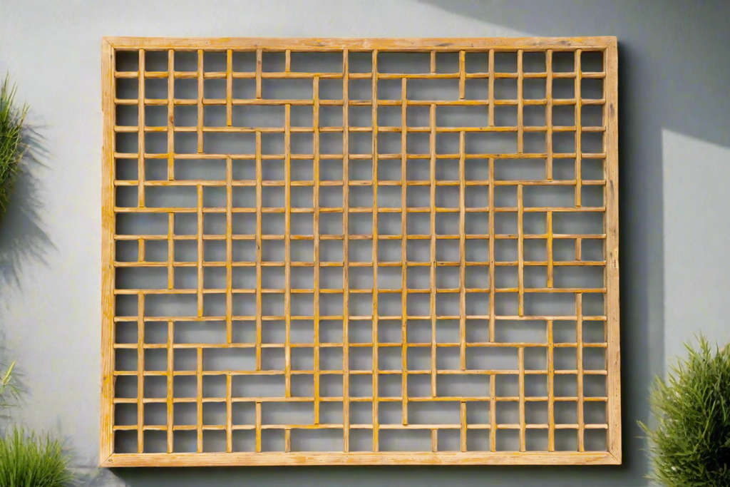 Qing Dynasty Openwork Lattice Window (Trade)