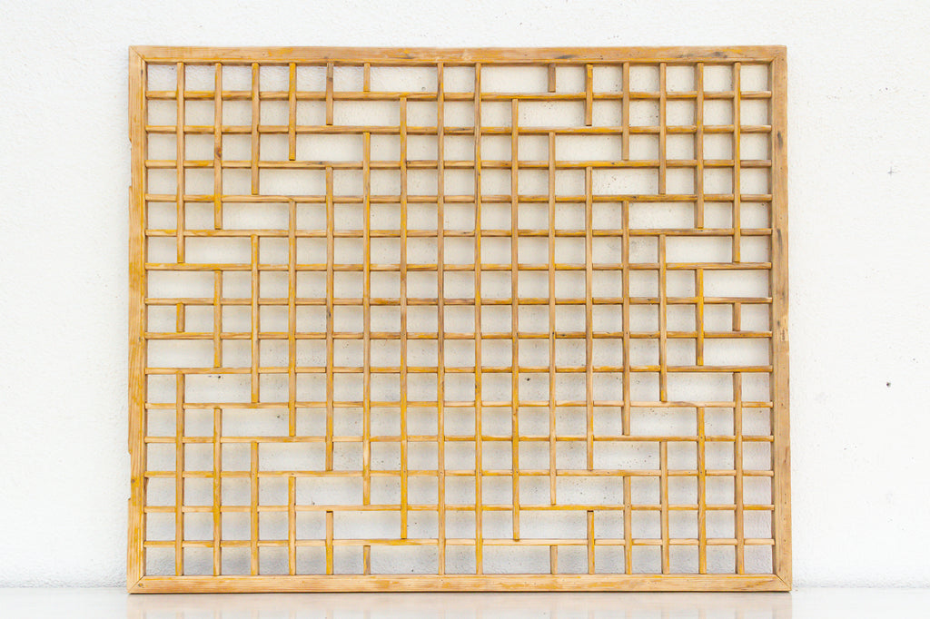 Qing Dynasty Openwork Lattice Window