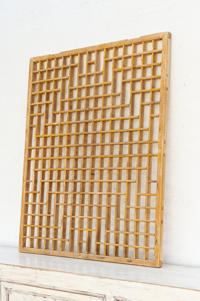 Qing Dynasty Openwork Lattice Window