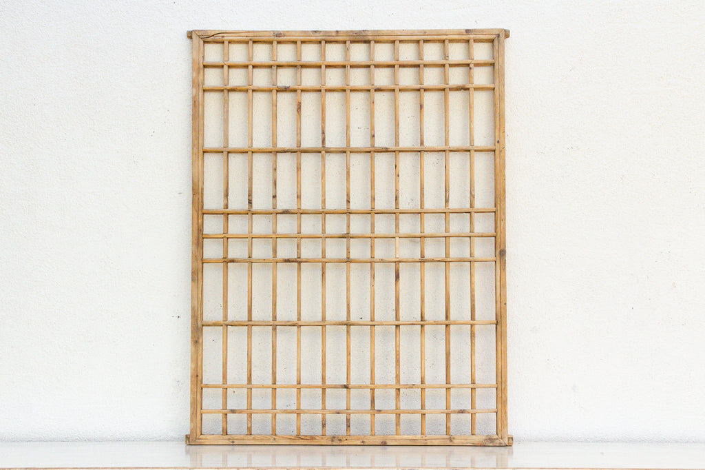 Rustic Asian Antique Architectural Screen