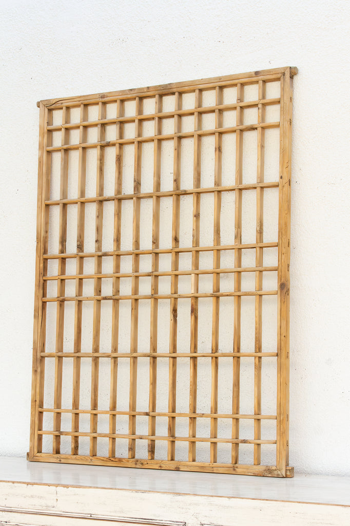 Rustic Asian Antique Architectural Screen