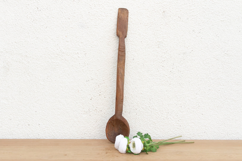 Vintage Hand-carved Kitchen Artifact