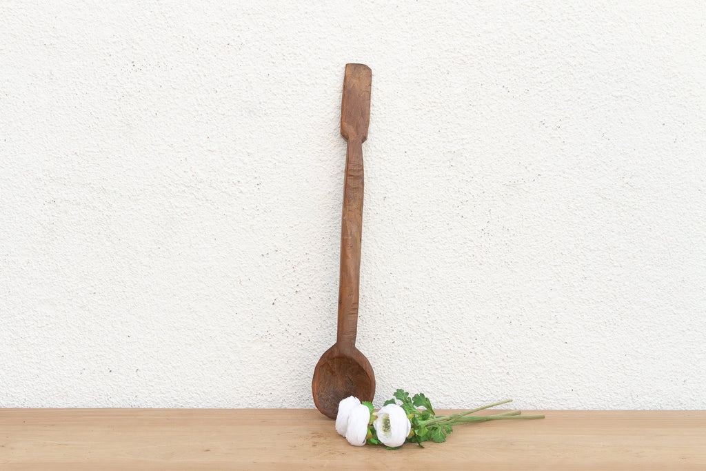 Vintage Hand-carved Kitchen Artifact