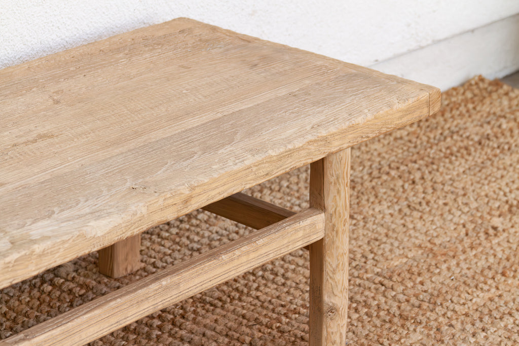 Reclaimed Wood Rustic Minimalist Coffee Table