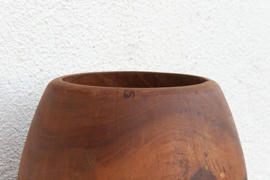Antique Stenciled Grain Measure Pot