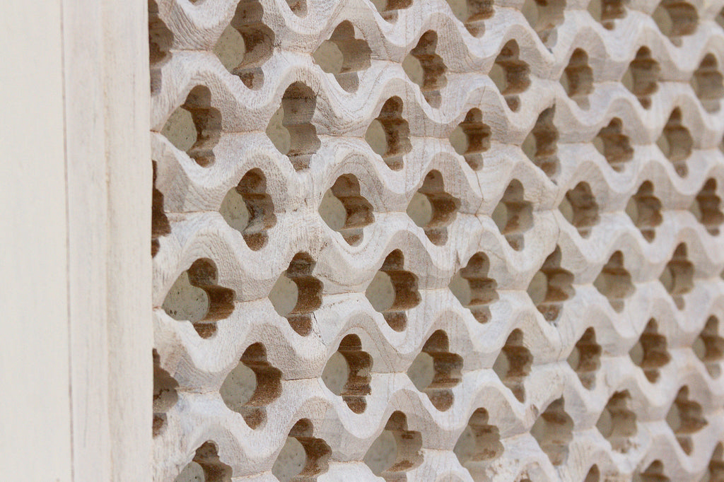 Antique Finely Carved Jali Door Panel