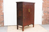 Chinoserie Red & Gilt Asian Armoire
