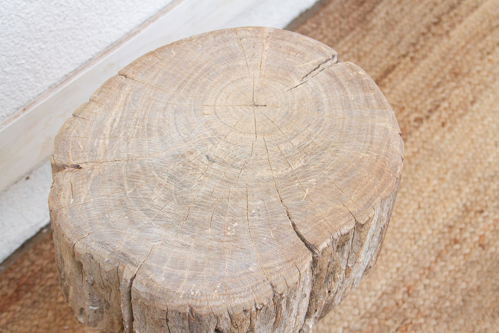 Bleached Solid Slab Wood Table (Trade)