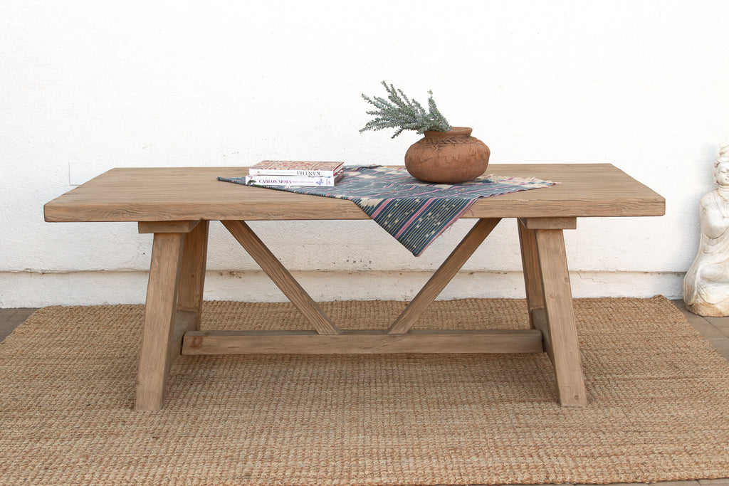 The Chablis, Thick Top Tavern Trestle Table
