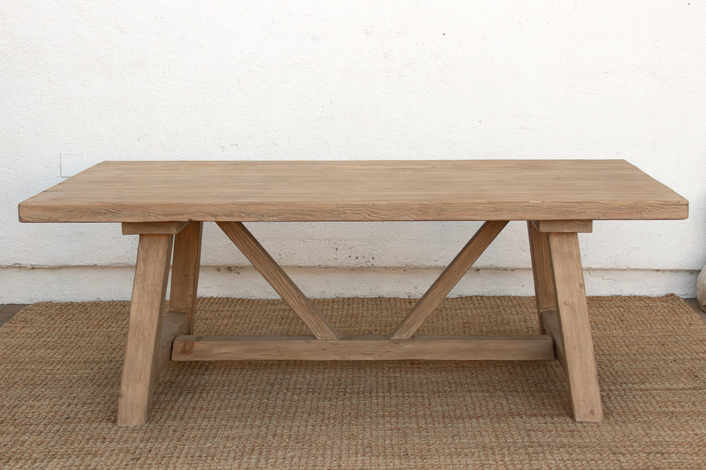 The Chablis, Thick Top Tavern Trestle Table