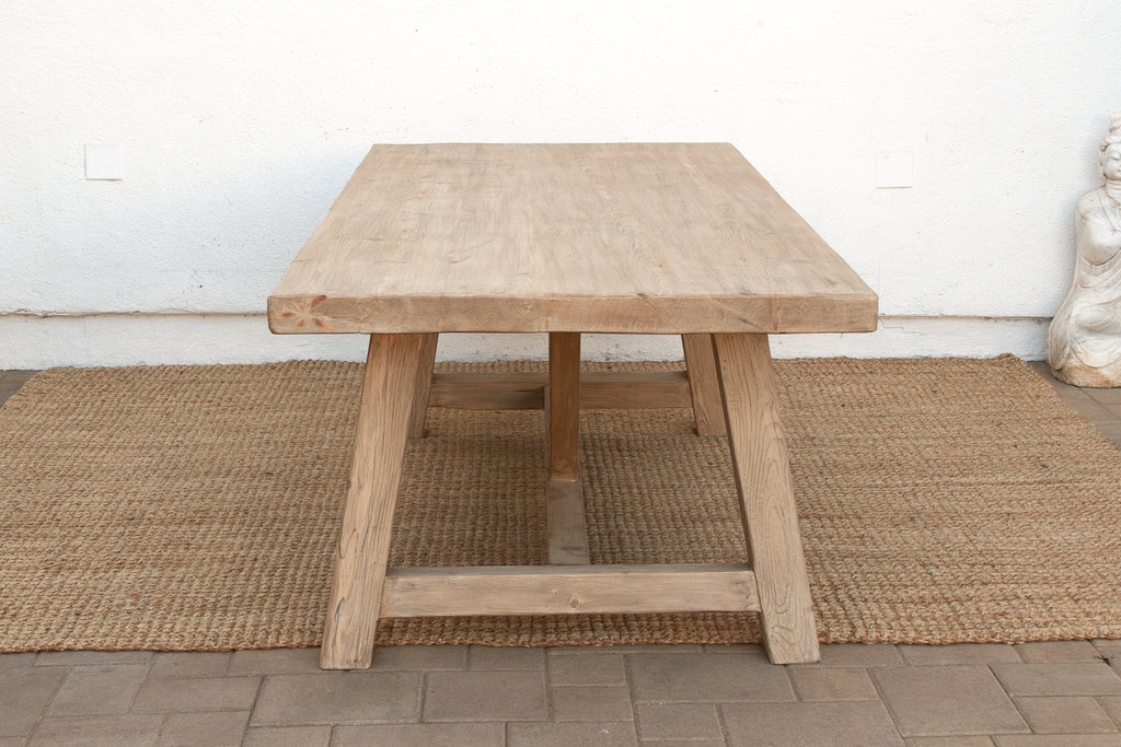 The Chablis, Thick Top Tavern Trestle Table