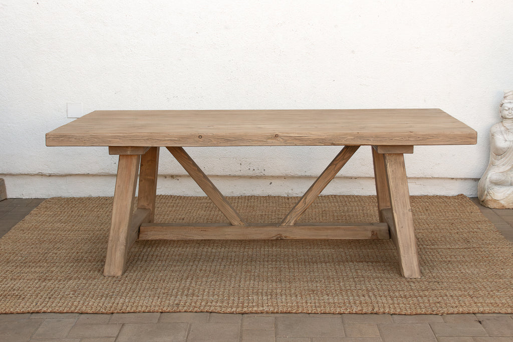 The Chablis, Thick Top Tavern Trestle Table