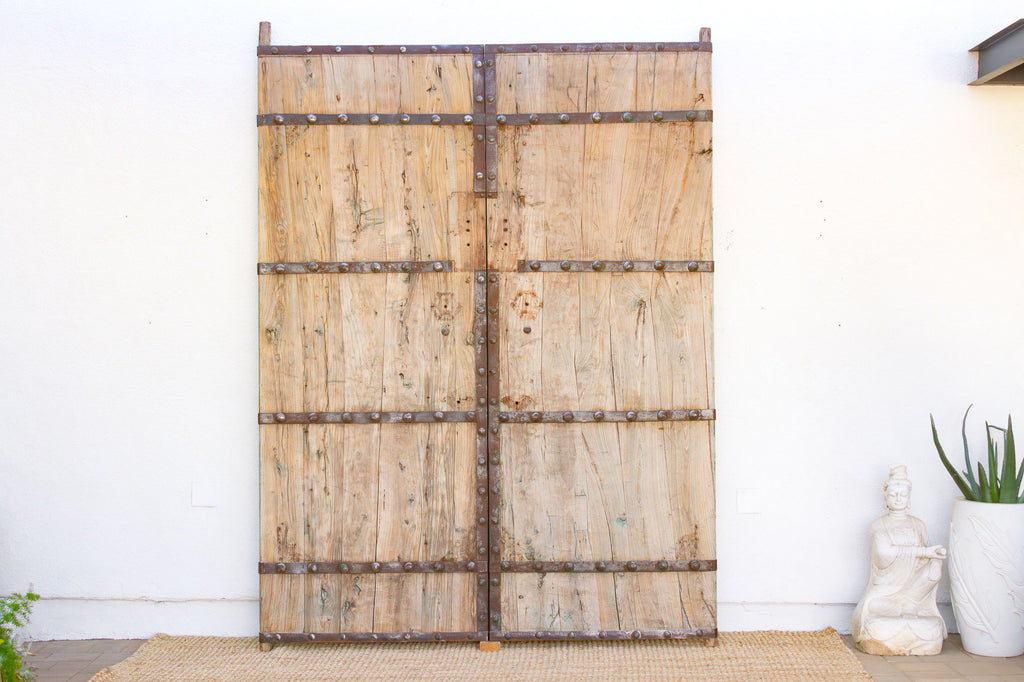 The Silk Road Gates, Monumental Pair of Chinese Doors