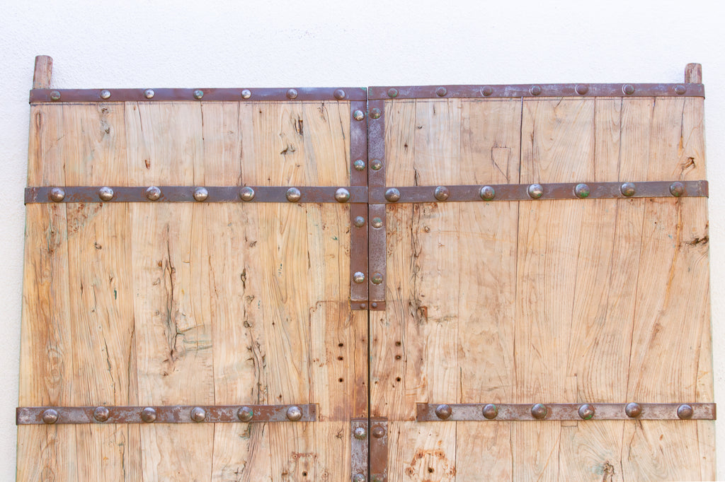 The Silk Road Gates, Monumental Pair of Chinese Doors