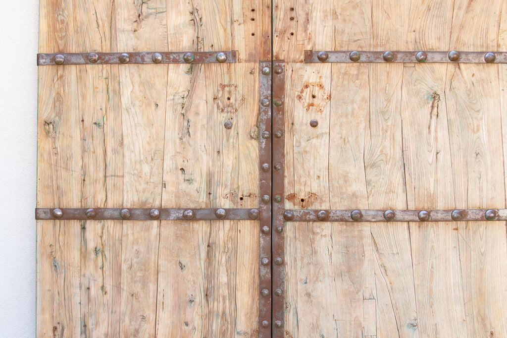 The Silk Road Gates, Monumental Pair of Chinese Doors