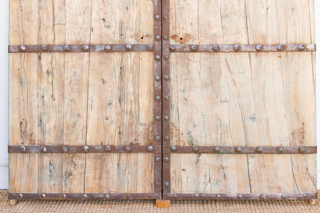 The Silk Road Gates, Monumental Pair of Chinese Doors