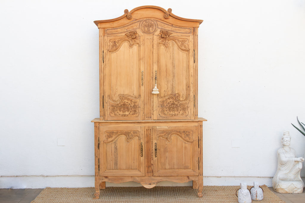 19th Century French Provincial Buffet Deux Corps