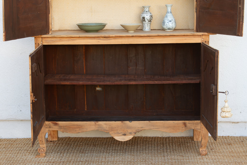 19th Century French Provincial Buffet Deux Corps