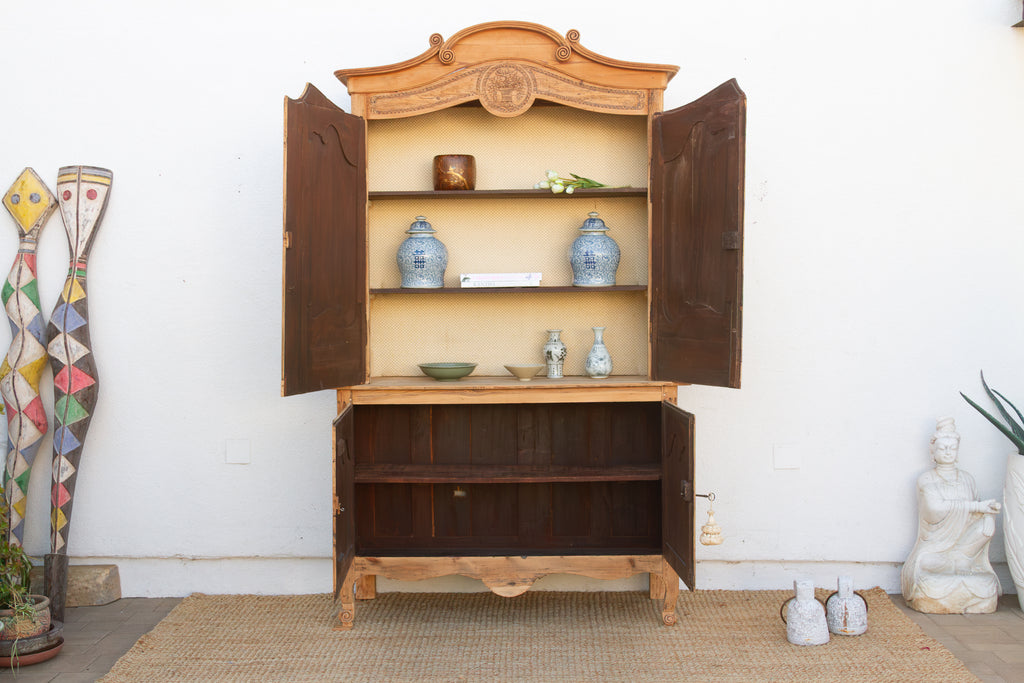 19th Century French Provincial Buffet Deux Corps