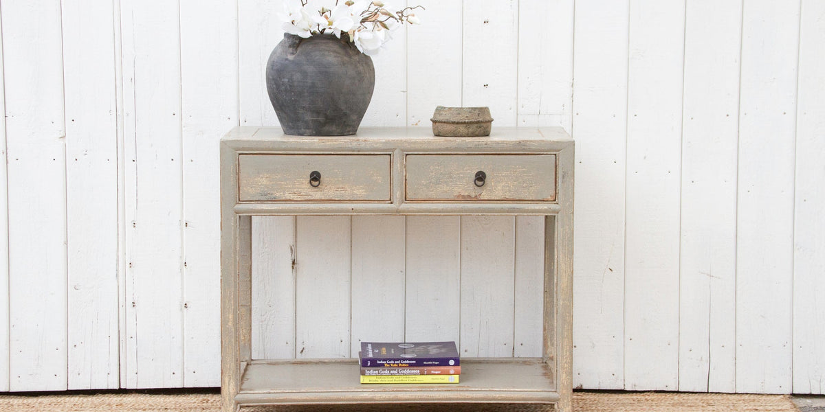 MCM Console Table Painted in Reverie by Country Chic Paint