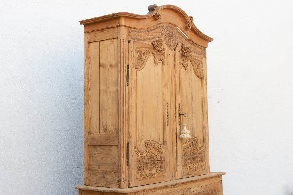 19th Century French Provincial Buffet Deux Corps