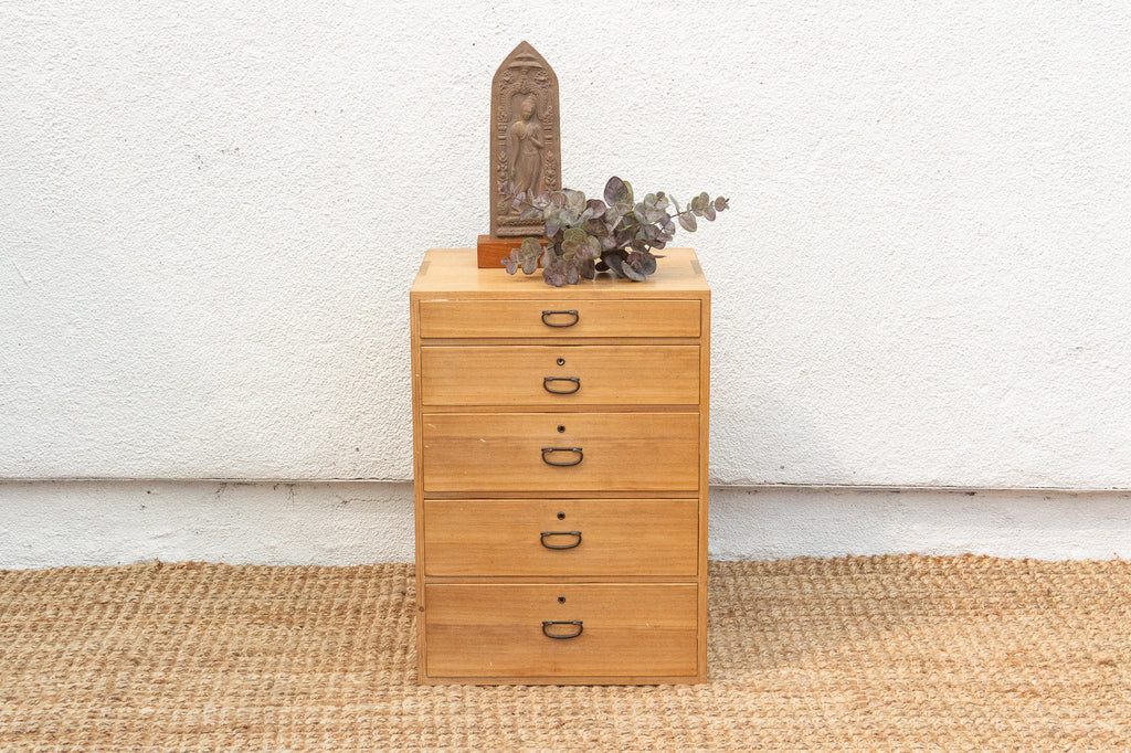small dresser vintage Vintage Japanese Small Ko Tansu Dresser– DE-COR