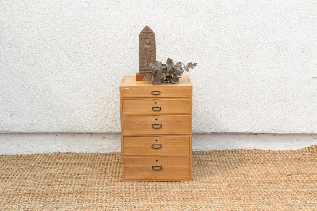 Vintage Japanese Small Ko Tansu Dresser (Trade) Vintage Japanese Small Ko Tansu Dresser (Trade)