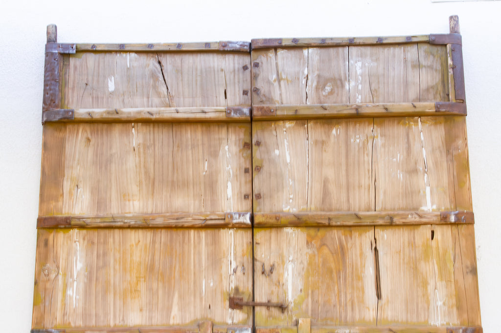 Antique Hand Forged Robust Entrance Doors