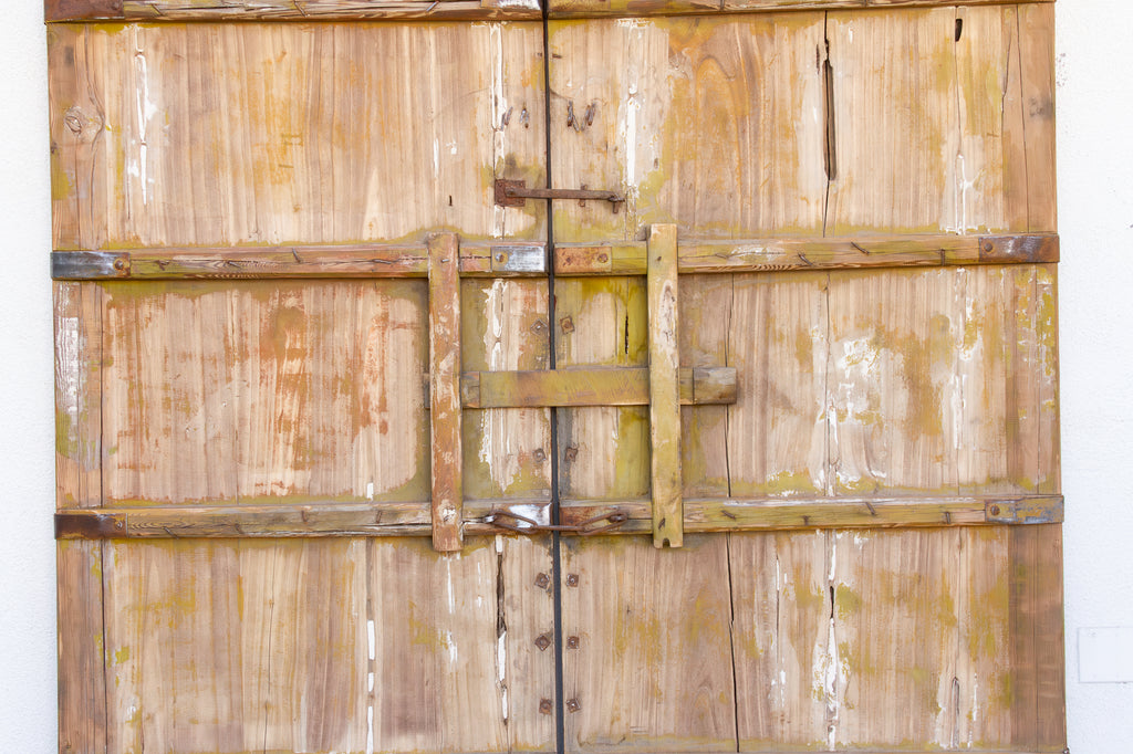 Antique Hand Forged Robust Entrance Doors