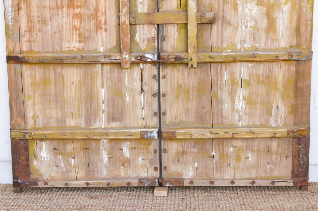 Antique Hand Forged Robust Entrance Doors