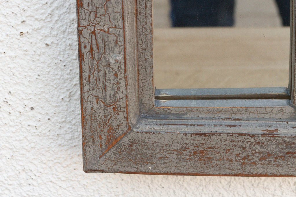 Charming Aged Petite Indian Arched Mirror