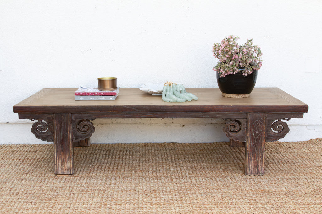 Large Elegant Ming Dynasty Style Coffee Table (Trade)
