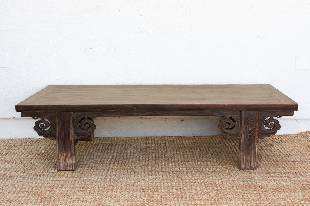 Large Elegant Ming Dynasty Style Coffee Table (Trade)