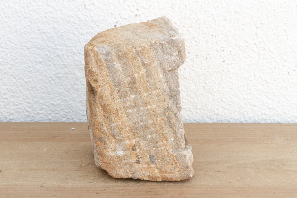 White Lime Patina, Indian Stone Niche