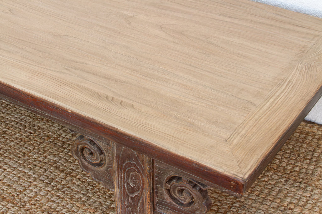 Large Elegant Ming Dynasty Style Coffee Table (Trade)