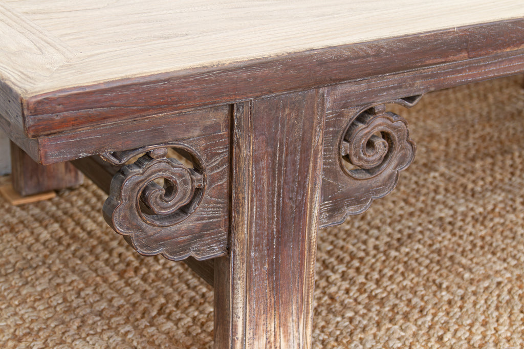 Large Elegant Ming Dynasty Style Coffee Table (Trade)