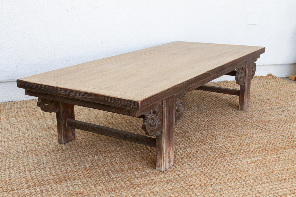 Large Elegant Ming Dynasty Style Coffee Table (Trade)