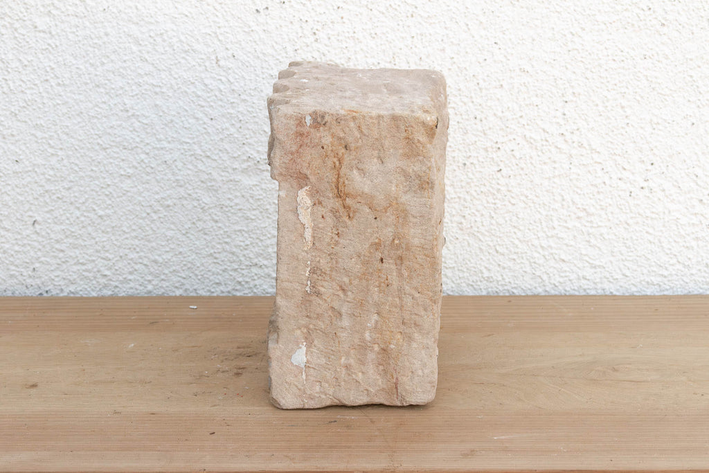 Small Temple Facade, Antique Stone Niche