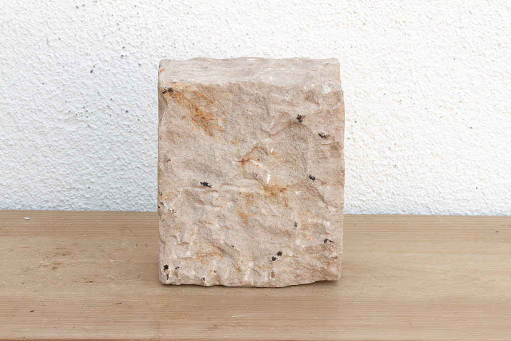 Small Temple Facade, Antique Stone Niche