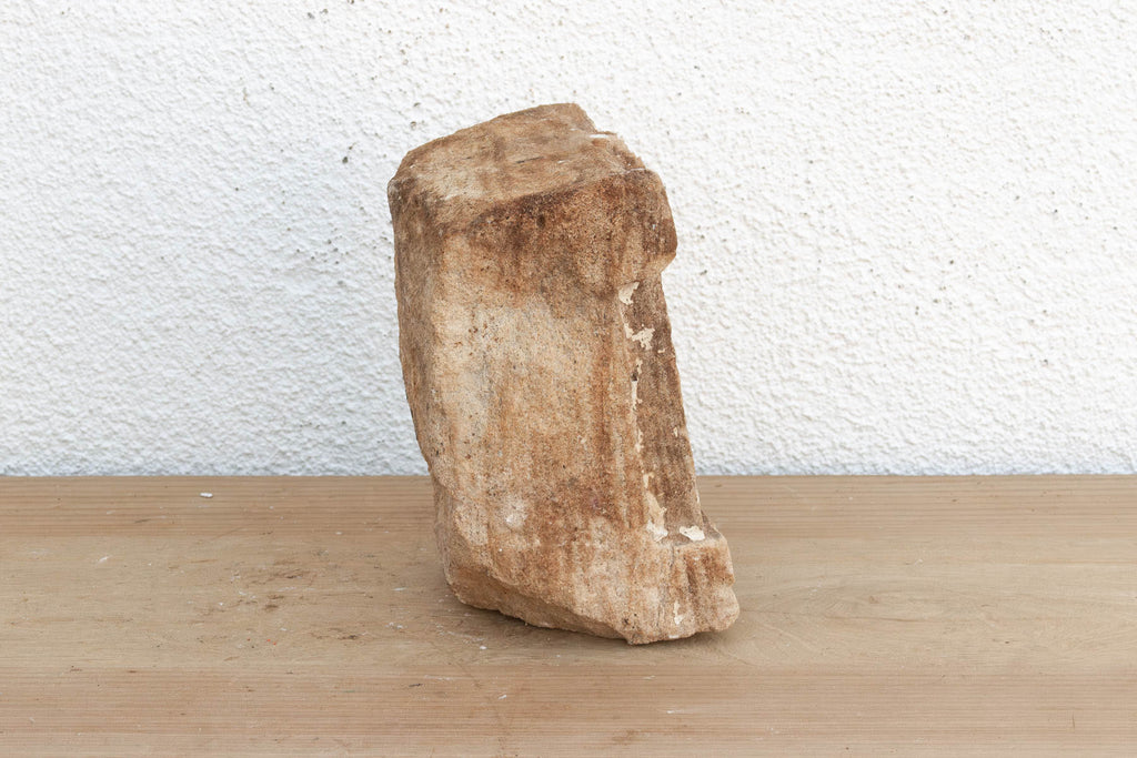 Antique Ziggurat Arch Indian Stone Niche