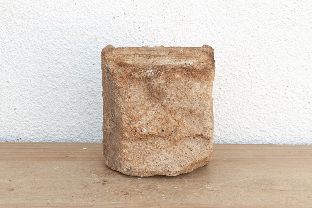 Antique Ziggurat Arch Indian Stone Niche