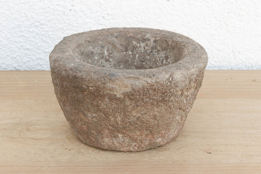 Organic Modern Hewn Stone Bowl